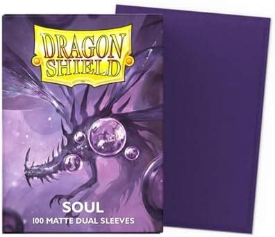 dragon shield box of 100 in metallic purple|Soul .